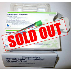 HGH Novo Nordisk Norditropin SimpleXx Cartridge 15mg  (45iu)